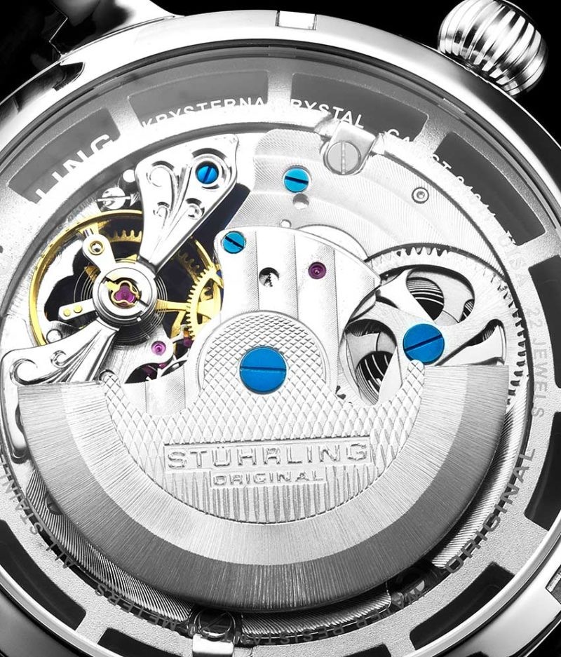 Stuhrling Luciano Automatic Skeleton 46mm - Official Dealer